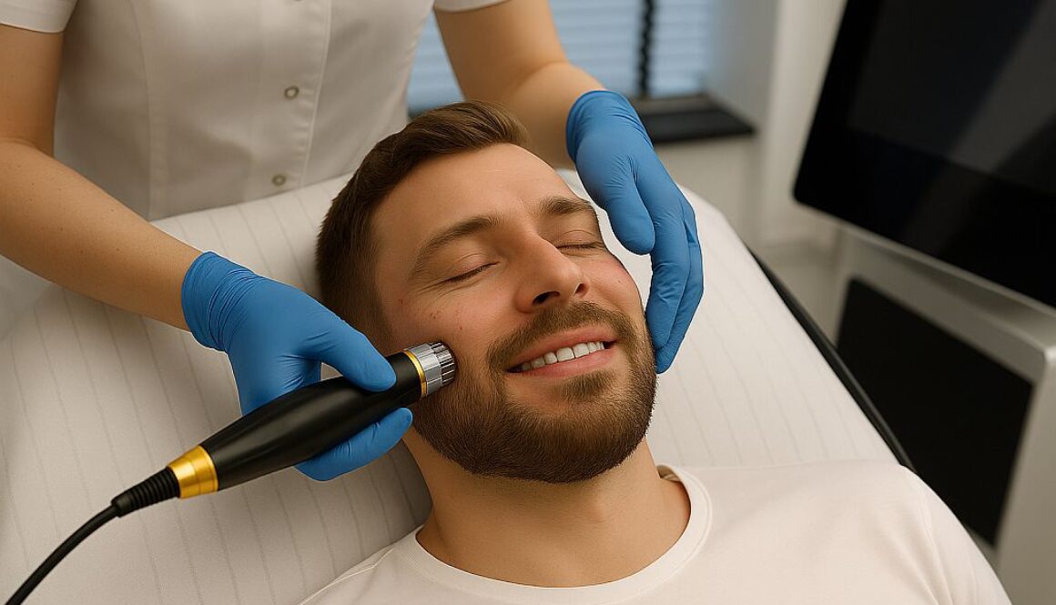 Radiofrekwencja mikroigłowa dla mężczyzn. Skuteczny sposób na zmarszczki, blizny i poprawę jędrności skóry